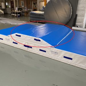 MATELAS SUPÉRIEUR SEUL POUR PORTIQUE 260 CM 2 BISEAUX