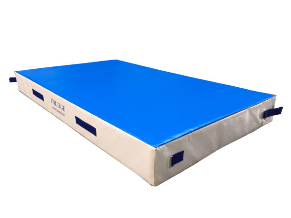 Cover for mattress 2000 x 2000 x 400 Blue/white