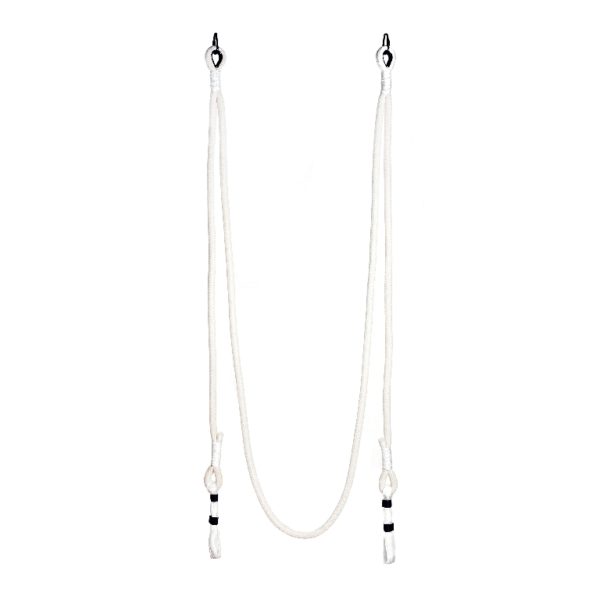 Traditionnal rope "M" shape Web rope Ø36mm with 2 straps Off write