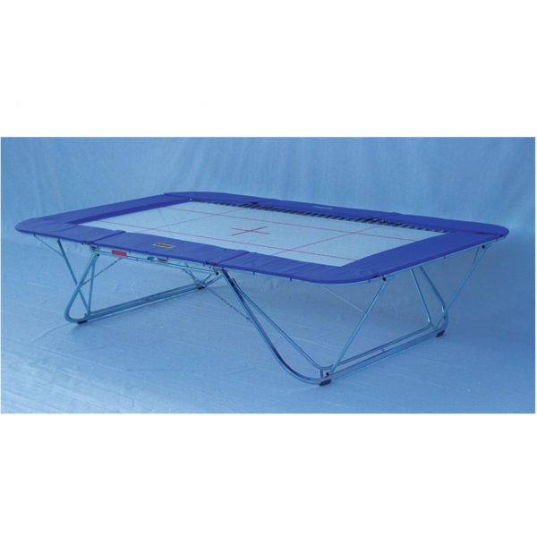 Trampoline Grand Champion « Eurotramp » toile 45mm-Nylon 520x305x108 + chariot-0