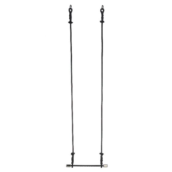 Trapèze lesté NOIR 55cm Lg.3.00m + 2 poids 2kg (SANS CABLE)-1266