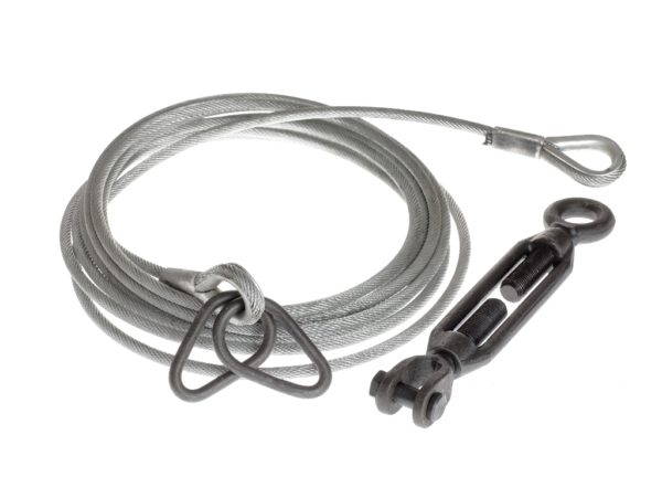 Câble alone 10.5mm for Ariane 8.32 m with tension system Ø 22