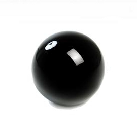 Balle Acrylique 70 mm -noire-0