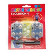 Lumière Evolution Kit 4 pour diabolo finesse bleu ou rouge - la paire-0