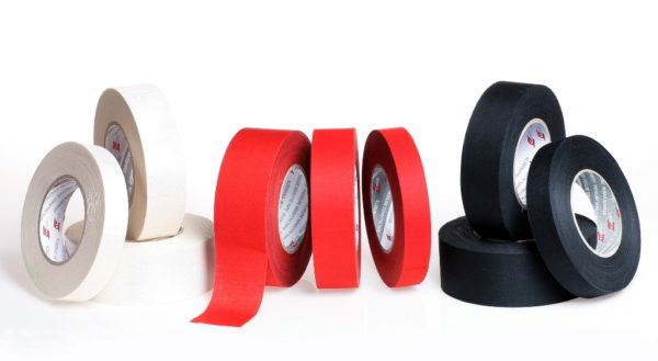 White adhesive coton tape roll 38mm x 50m - Image 3