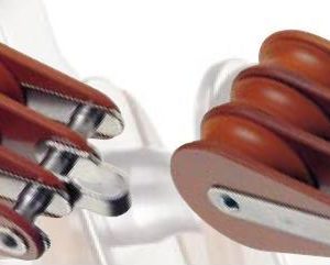 Moufle 1.50m - 2 triple pulleys 60mm + 10m static rope + 2 carabinas n°9