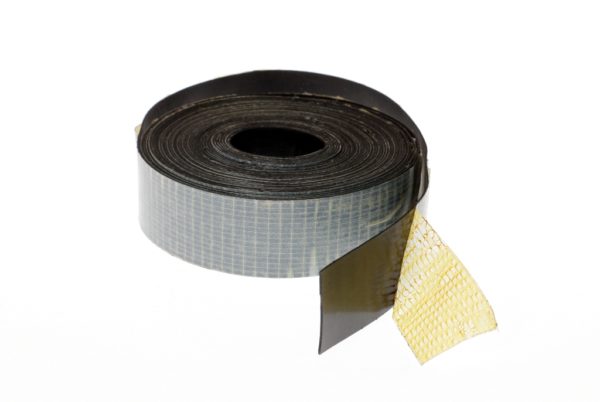 Set to dress hoops & trapeze bars Black adhesive rubber 38 x1.2mm x10ml