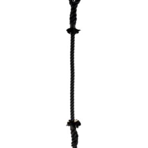 Central BLACK hanging L 0.5m -cotton rope 24mm  + inside cable 4mm (per unit)