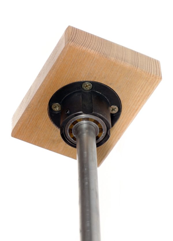 Rotating post 50cm for hand stand platform - 360° silent stops