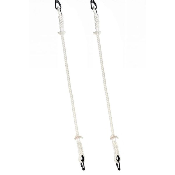 Hanging cotton rope off white 1m (per pair)