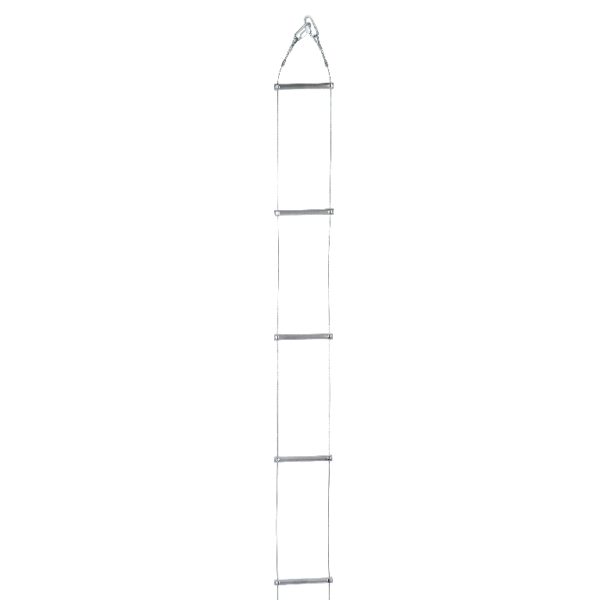 Echelle aérienne - LONG. 8m - larg. 14cm - galva - maillon rapide 6mm-2496