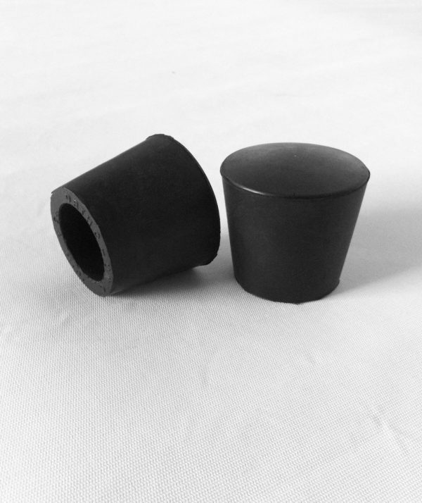 Rounded rubber knob N°4