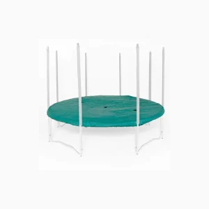 Green cover for circular trampoline A_TR25