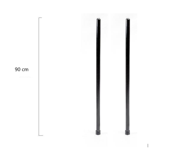 Extention 95cm aluminium post  for stilts Pro  (x2) (0.02m3)