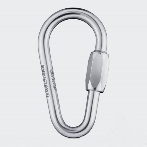 Pear shape N°9 Stainless Maillon Rapide